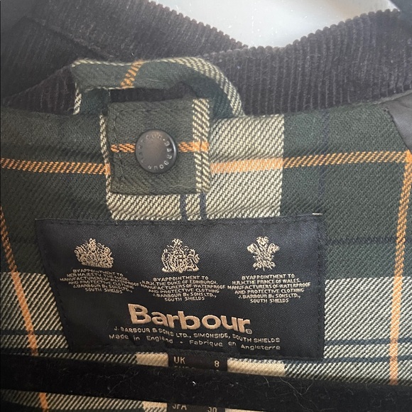 Barbour Olive Field Jacket - Picture 2 of 5